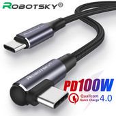 Καλώδιο PD 60W/100W USB C σε USB Type C για Xiaomi Redmi Note 8 Pro Quick Charge 4.0 Fast Charging for MacBook Pro Cable Data