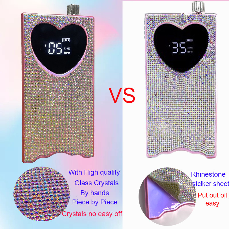 Nagų gręžtuvas Kalnų krištolinis elektrinis nagų gręžimo staklės meistras parafusadeira ir bateria furadeira fresa furadeira e parafusadeira