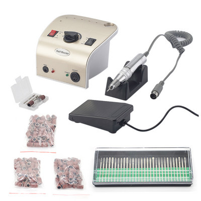 35W 35000RPM elektrinis nagų gręžtuvas Manikiūro mašina Stiprus galios pedikiūras Profesionalus nagų tekinimo staklės Nagų priedai ir įrankiai