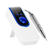 Polizor de unghii BLUEQUE 30000 Rpm șlefuitor de unghii Dispozitiv de lustruit pentru unghii Mașină electrică pentru manichiură cu cap de lustruit