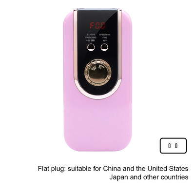 Polizor de unghii BLUEQUE 30000 Rpm șlefuitor de unghii Dispozitiv de lustruit pentru unghii Mașină electrică pentru manichiură cu cap de lustruit