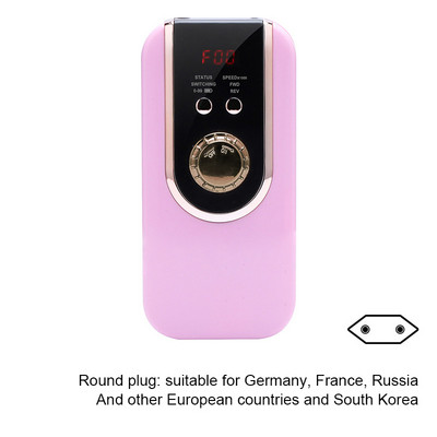 Polizor de unghii BLUEQUE 30000 Rpm șlefuitor de unghii Dispozitiv de lustruit pentru unghii Mașină electrică pentru manichiură cu cap de lustruit