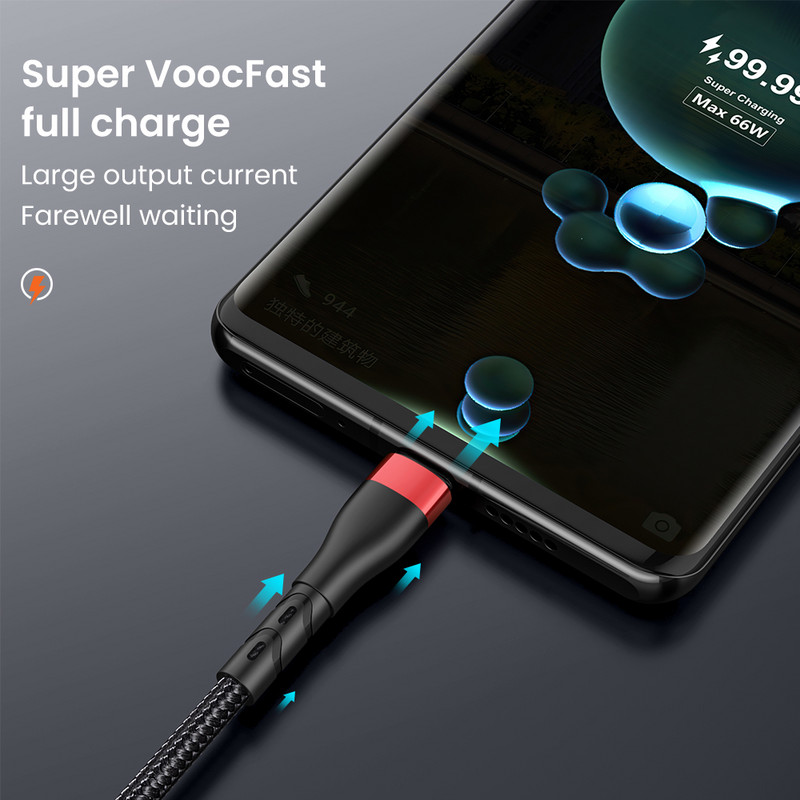 6A Καλώδιο USB 3 σε 1 Καλώδιο φόρτισης γρήγορης φόρτισης για iPhone 14 13 12 Pro max Type C Καλώδιο φόρτισης Xiaomi 11 Huawei P40 Samsung S20