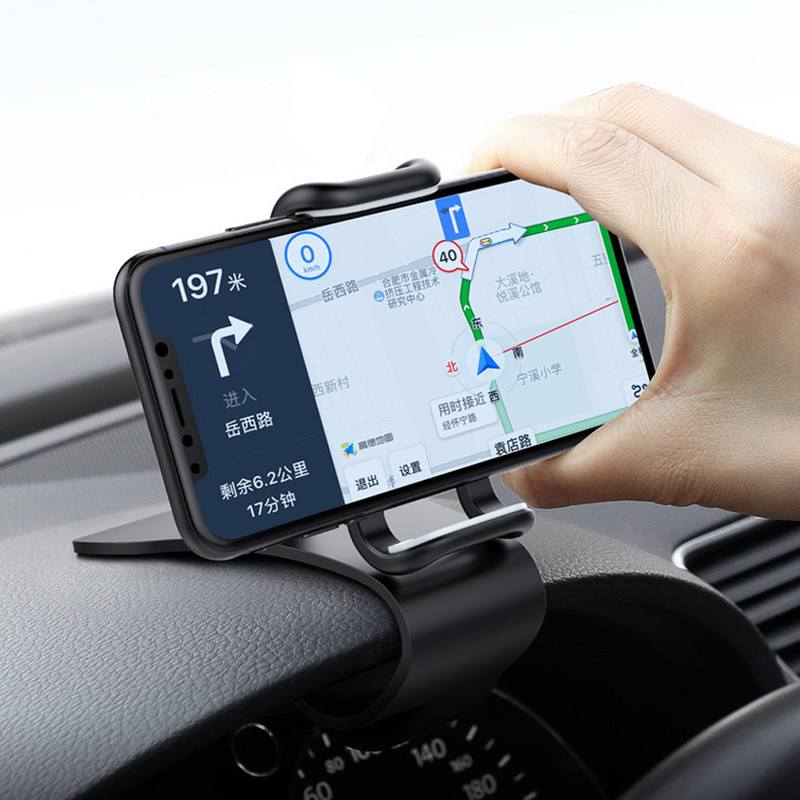 Universalus mobiliojo telefono prietaisų skydelio automobilinio telefono laikiklio stovas Easy Clip Mount GPS tvirtinimo stovo laikiklis automobilio laikiklio atrama, skirta Xaiomi