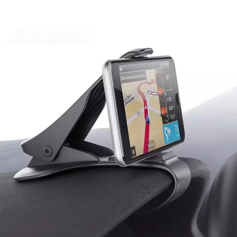 Univerzális műszerfali autós telefontartó Air Vent GPS rögzítő tartó állvány autóban Easy Clip összecsukható konzol iPhone-hoz Samsung Xiaomi