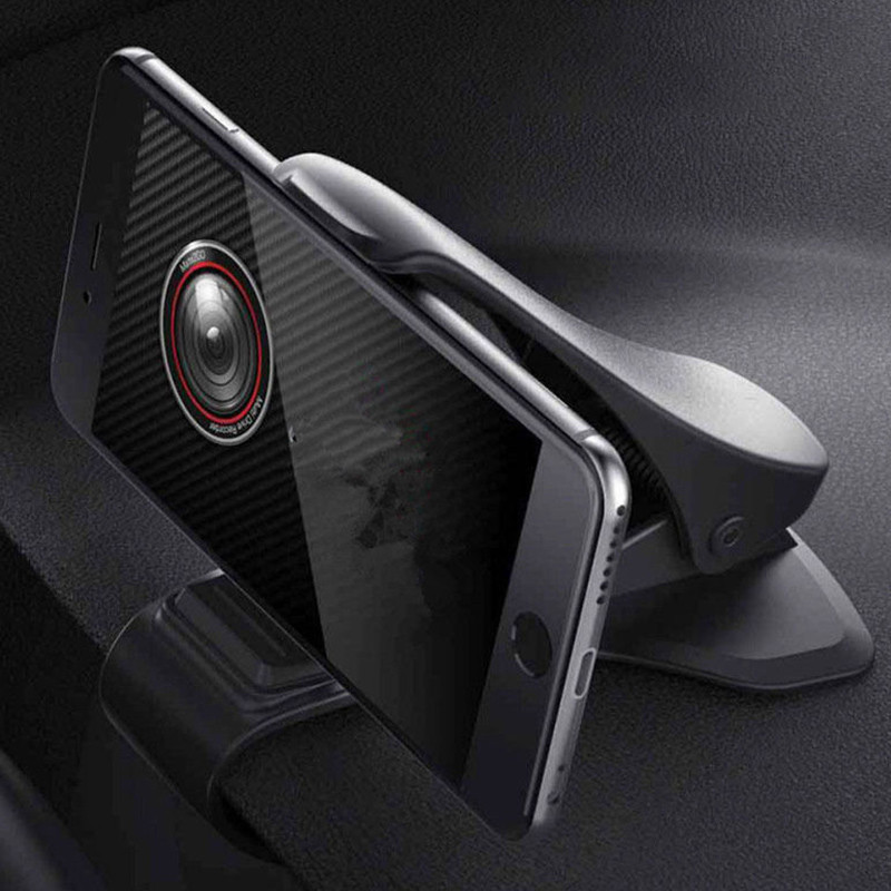 Univerzális műszerfali autós telefontartó Air Vent GPS rögzítő tartó állvány autóban Easy Clip összecsukható konzol iPhone-hoz Samsung Xiaomi