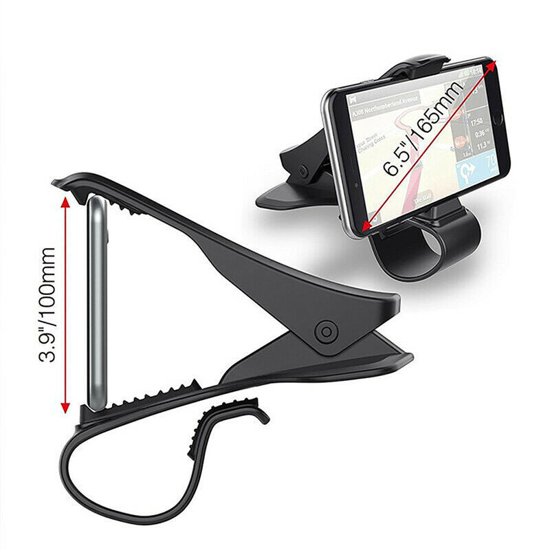 Univerzális műszerfali autós telefontartó Air Vent GPS rögzítő tartó állvány autóban Easy Clip összecsukható konzol iPhone-hoz Samsung Xiaomi