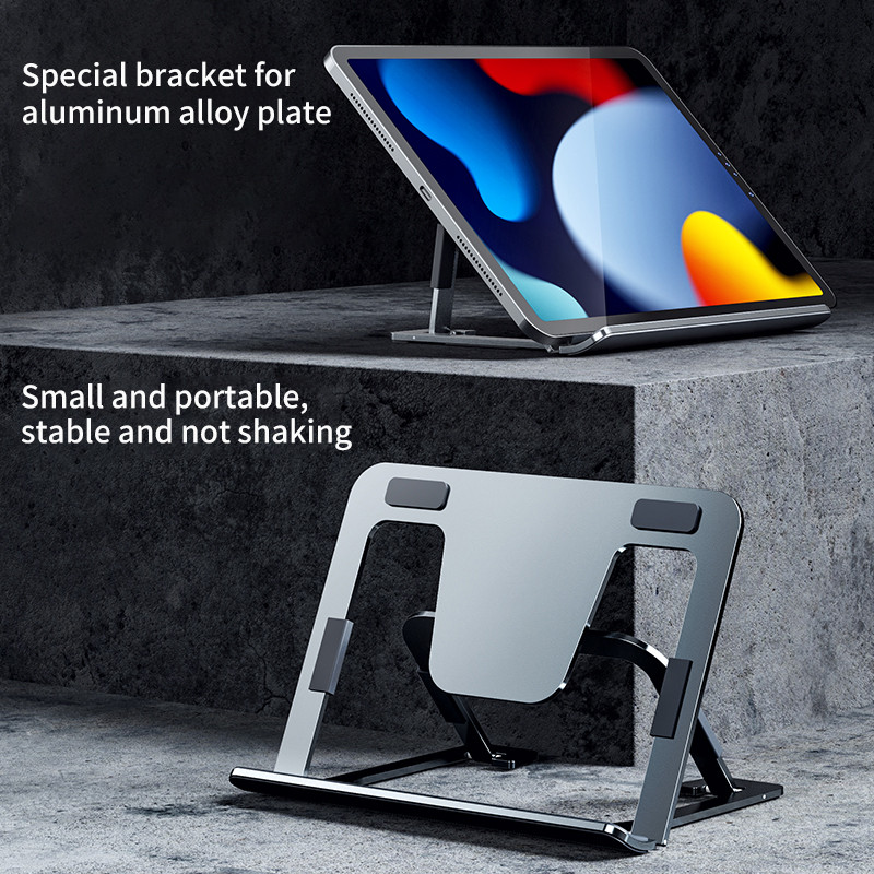 Planšetinio kompiuterio stovas Reguliuojamas stalinis stovas nešiojamas stovas doko laikiklis iPad Pro Air Mini Samsung Xiaomi Huawei nešiojamas planšetinio kompiuterio stovas