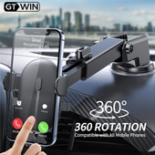 GTWIN Sucker autós telefontartó iPhone 12 11 Xiaomi Samsung Air Vent telefontartóhoz GPS mobiltelefon rögzítő állvány az autóban