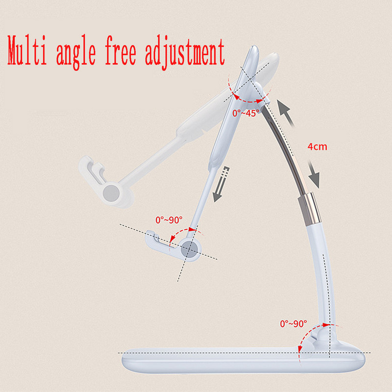 Novi sklopivi stalak za stolni telefonski držač za iPhone 13 Pro Max iPad Mini Podesivi stolni nosač za mobilni telefon Stalak za pametni telefon