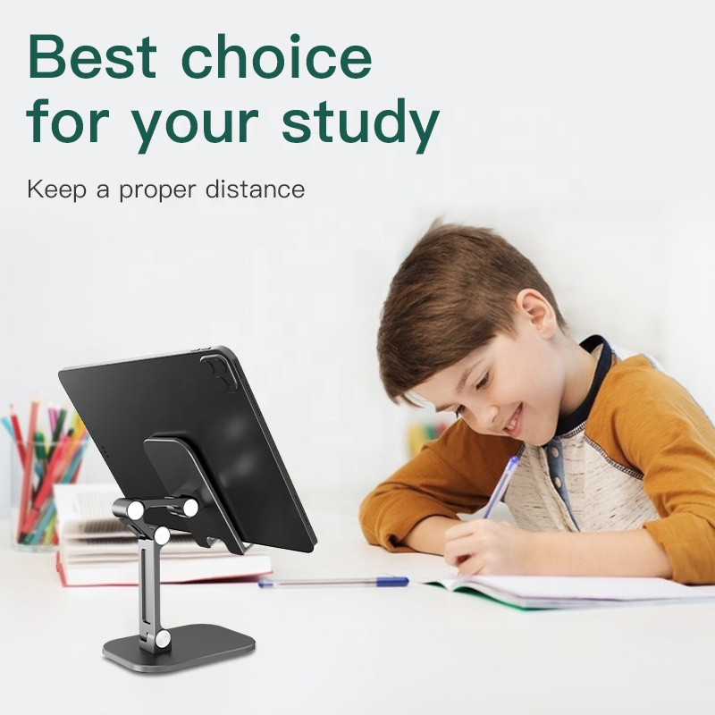 Sulankstomas stalinio kompiuterio laikiklis mobiliojo telefono stovas, skirtas iPhone13 12 iPad planšetiniam kompiuteriui, lanksčiam metaliniam staliniam kompiuteriui reguliuojamam mobiliajam telefonui
