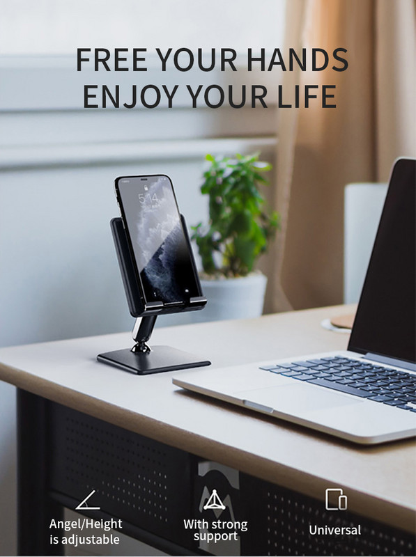 Universal πτυσσόμενη βάση επιτραπέζιου τηλεφώνου βάση στήριξης Κινητό τηλέφωνο για iPhone 13 iPad Air Tablet Επιτραπέζια βάση Πτυσσόμενη