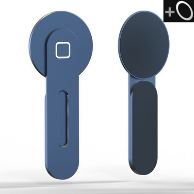 Suport magnetic pentru telefon pentru iPhone 13 Pro Max Suport metalic pentru telefon pentru laptop pentru iPhone 13 Suport pentru tabletă cu montare laterală pentru suport Mac Book