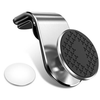 360 metalinis magnetinis automobilio telefono laikiklio stovas Magnetas Mobiliojo telefono stovas skirtas iPhone 8 11 12 Max redmi note 9 Mini oro ventiliacijos laikiklio laikiklis