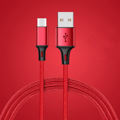 Καλώδιο USB Type C για Samsung A50 S10 S9 Quick Charge 3.0 Καλώδιο USB C για Xiaomi Mi 9 Type-C Γρήγορη φόρτιση Μακρύ κοντό καλώδιο 2m 3m