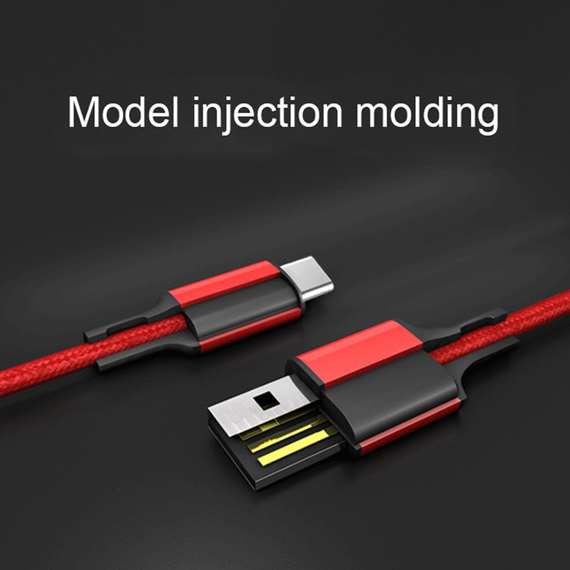 Καλώδιο USB Type C για Samsung A50 S10 S9 Quick Charge 3.0 Καλώδιο USB C για Xiaomi Mi 9 Type-C Γρήγορη φόρτιση Μακρύ κοντό καλώδιο 2m 3m