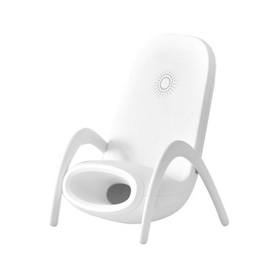 Creative Chair garsiakalbio belaidis įkroviklis mobiliajam telefonui Greito greito įkrovimo laikiklio stoties doko kėdės belaidis įkroviklis