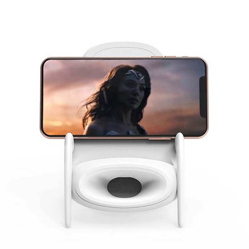 Creative Chair garsiakalbio belaidis įkroviklis mobiliajam telefonui Greito greito įkrovimo laikiklio stoties doko kėdės belaidis įkroviklis