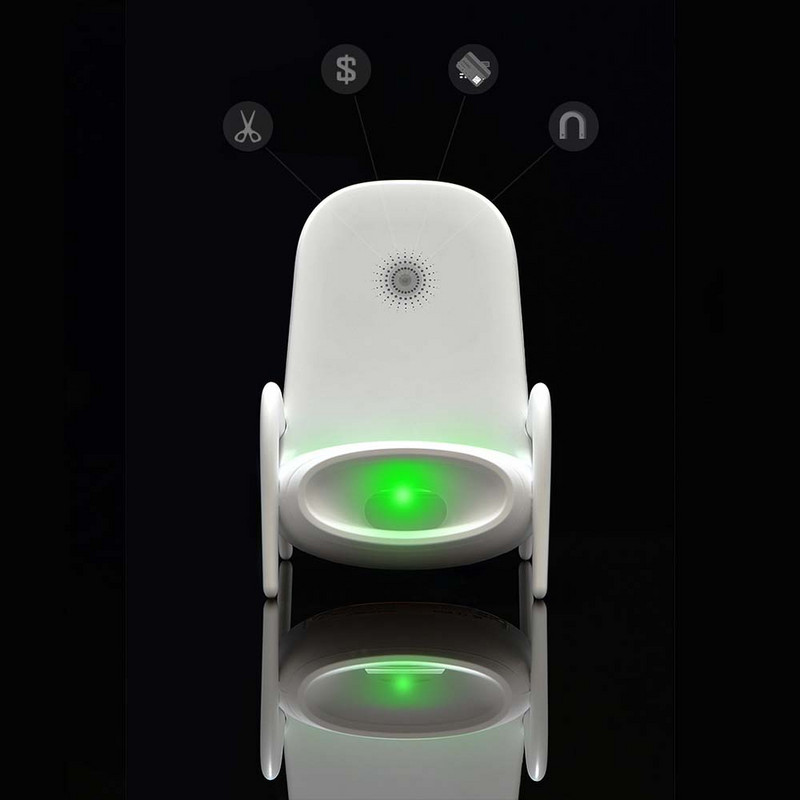 Creative Chair garsiakalbio belaidis įkroviklis mobiliajam telefonui Greito greito įkrovimo laikiklio stoties doko kėdės belaidis įkroviklis