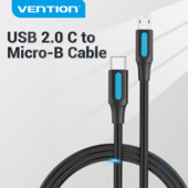 C tipo ventiliacijos į mikro USB laidas Greitas USB tipo C adapteris, skirtas Samsung Huawei Xiaomi MacBook Pro OTG mobiliojo telefono mikro USB laidas