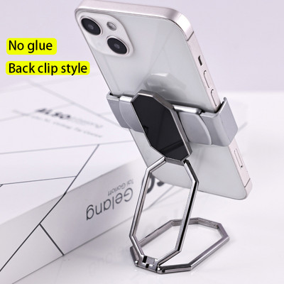 Reguliuojamas mobiliojo telefono laikiklis, skirtas staliniam stovui, 360° besisukantis žiedas, sulankstomas mobiliojo telefono stovas, suderinamas su visais telefonais