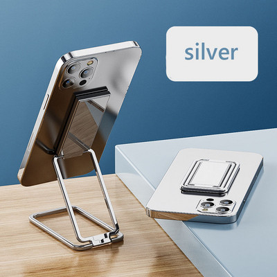 Reguliuojamas mobiliojo telefono laikiklis, skirtas staliniam stovui, 360° besisukantis žiedas, sulankstomas mobiliojo telefono stovas, suderinamas su visais telefonais