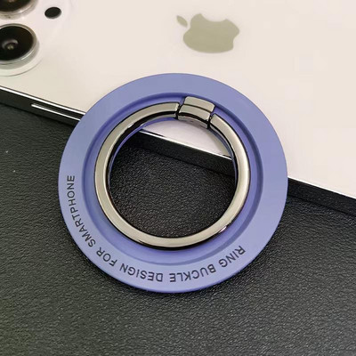 Mágneses mobiltelefon gyűrűtartó kompatibilis az iPhone 12 13 14 sorozatú MagSafe kivehető mobiltelefon markolattal