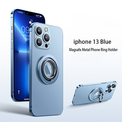 Mágneses mobiltelefon gyűrűtartó kompatibilis az iPhone 12 13 14 sorozatú MagSafe kivehető mobiltelefon markolattal