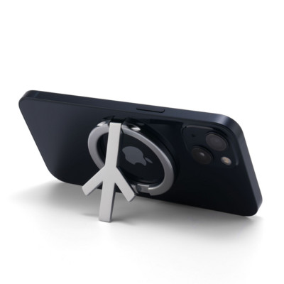 Suport magnetic pentru inel pentru telefon mobil compatibil cu iPhone 12 13 Series MagSafe Suport detașabil pentru mâner pentru telefon mobil