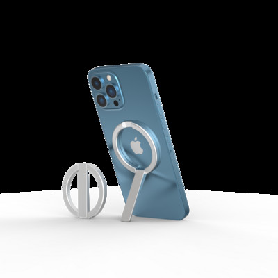 Suport magnetic pentru inel pentru telefon mobil compatibil cu iPhone 12 13 Series MagSafe Suport detașabil pentru mâner pentru telefon mobil