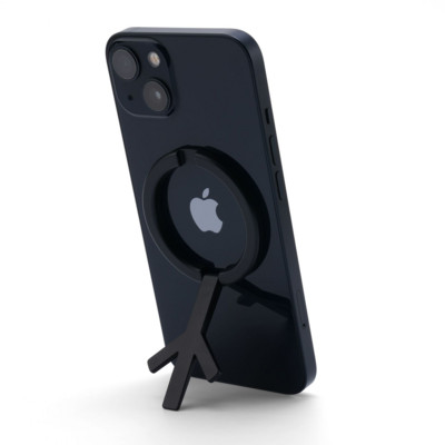 Suport magnetic pentru inel pentru telefon mobil compatibil cu iPhone 12 13 Series MagSafe Suport detașabil pentru mâner pentru telefon mobil