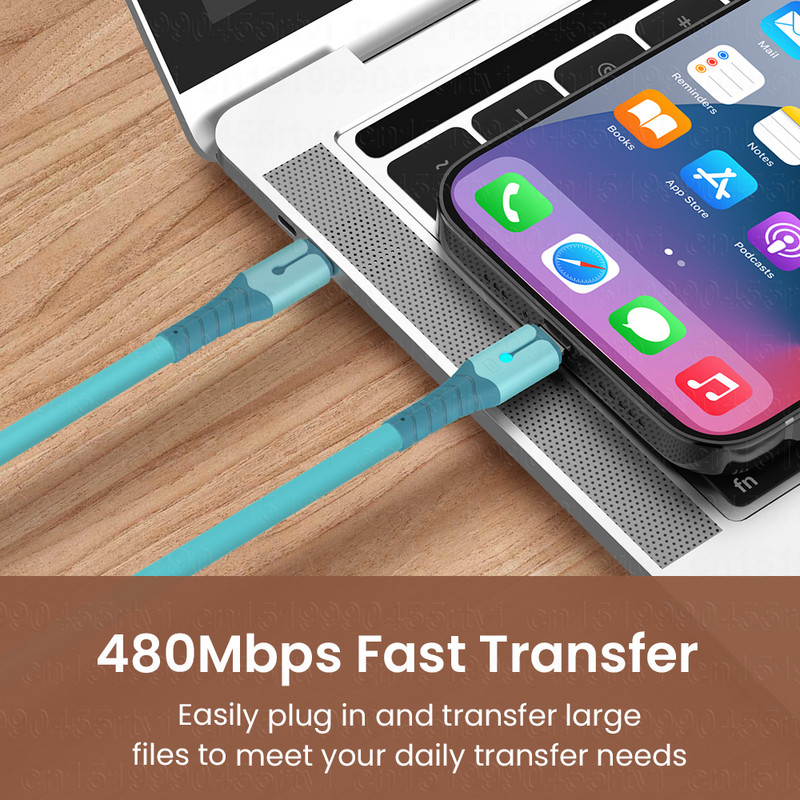 PD 20W rýchlonabíjací USB kábel pre iPhone 14 13 12 11 Pro Max USB Type-C na 8-pinový kábel pre iPhone, dátový kábel USB, nabíjací kábel 2 m