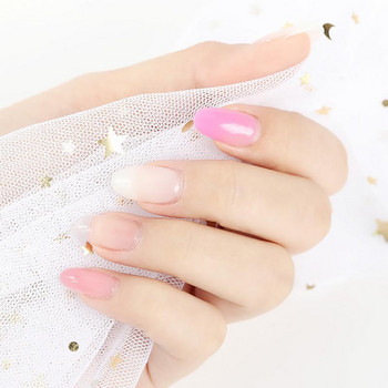 Poly Nail Gel Extension Builder Pink Clear Builder Nail Gel Σετ Poly Nail Art Gel Professional Nail Builder Set For Starter 15ML