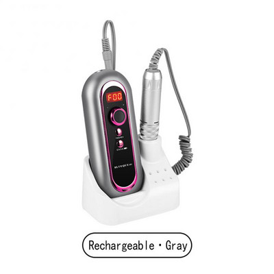 Mașină de găurit electrică profesională pentru unghii, 30000 rpm, mașină de găurit pentru unghii, portabilă, fără fir, pentru unghii acrilice, unghii cu gel, manichiură, reîncărcabilă