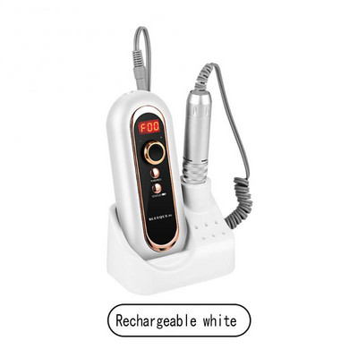 Mașină de găurit electrică profesională pentru unghii, 30000 rpm, mașină de găurit pentru unghii, portabilă, fără fir, pentru unghii acrilice, unghii cu gel, manichiură, reîncărcabilă
