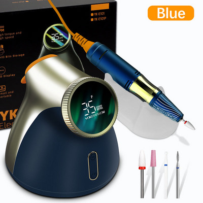 35000 RPM elektriline küünepuurimasin Professionaalne pediküüri maniküüri masin küünte freesimise lõikurite komplekt küünekunsti salongi varustus