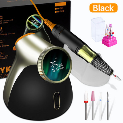 35000 RPM elektriline küünepuurimasin Professionaalne pediküüri maniküüri masin küünte freesimise lõikurite komplekt küünekunsti salongi varustus