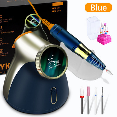 35000 RPM elektriline küünepuurimasin Professionaalne pediküüri maniküüri masin küünte freesimise lõikurite komplekt küünekunsti salongi varustus