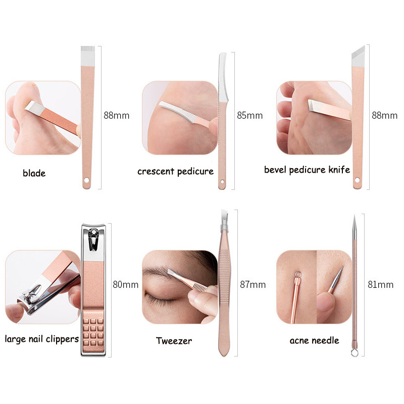 Ψαλίδι Νυχοκόπτη Σετ Dead Skin Πένσα κοπής νυχιών Πεντικιούρ Μαχαίρι Nail Groove Εργαλείο μανικιούρ Οικ.