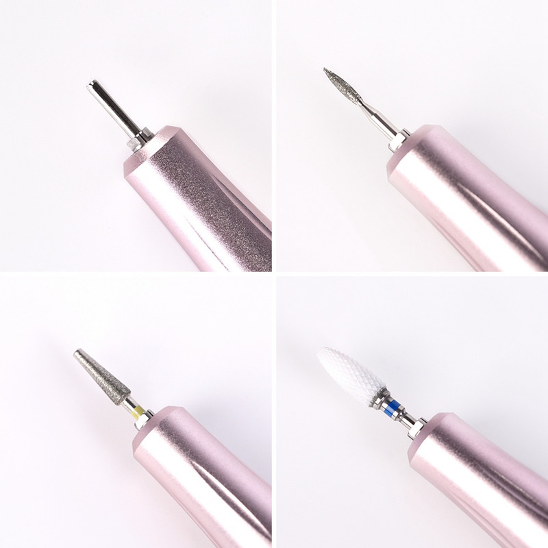 35000RPM Stroj za manikuru Električna bušilica za nokte USB prijenosna manikura s LCD zaslonom Glodalica Olovka za geliranje noktiju