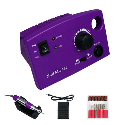 65W bušilica za nokte velike snage za manikuru 35000RPM brza turpija za nokte i pedikuru Svrdla za salon Koristite opremu za nail art