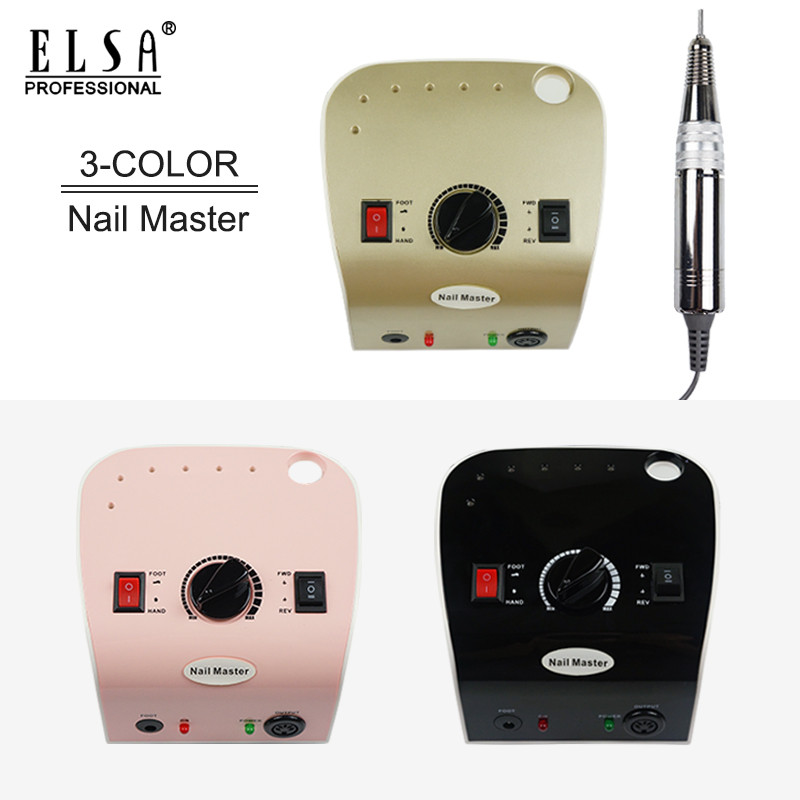 65W bušilica za nokte velike snage za manikuru 35000RPM brza turpija za nokte i pedikuru Svrdla za salon Koristite opremu za nail art