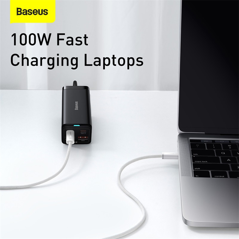 Baseus Καλώδιο USB C 100W Καλώδιο USB C σε USB τύπου C για Macbook Pro ipad PD Καλώδιο γρήγορου φορτιστή Καλώδιο τύπου c για Xiaomi Samsung