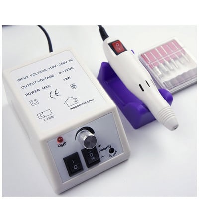 Elektromos manikűr körömfúró toll gép manikűr pedikűr reszelő készlet gél lakk eltávolító vágó körömpolírozó berendezés