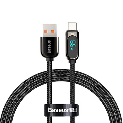 Baseus PD 100 W USB C-C-tüüpi USB-kaabli kaabel kiirlaadimislaadija juhe USB-C-tüüpi C-tüüpi USBC-kaabel Xiaomi POCO X3 Pro jaoks Samsung