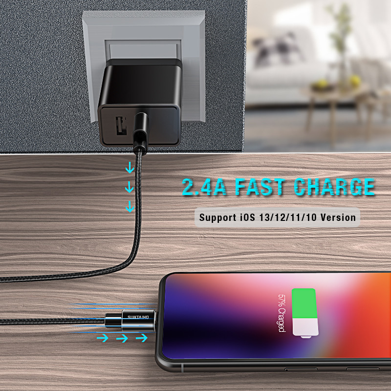 5 csomag USB kábel iPhone 12 11 Pro XS Max XR X gyorstöltő kábel iPhone 7 8 6s Plus iPad adat USB töltő iPhone kábelhez