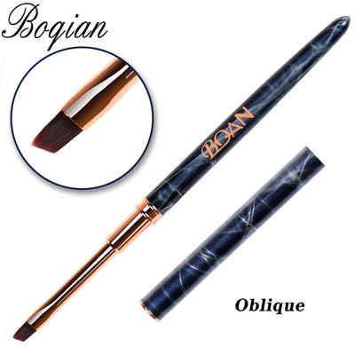 BQAN Marbled Rose Gold küünehari geelpintsel maniküüriks Akrüül UV-geeli pikenduspliiats küünelaki maalimiseks joonistuspintsel