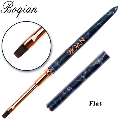 BQAN Marbled Rose Gold küünehari geelpintsel maniküüriks Akrüül UV-geeli pikenduspliiats küünelaki maalimiseks joonistuspintsel