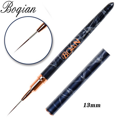 BQAN Marbled Rose Gold küünehari geelpintsel maniküüriks Akrüül UV-geeli pikenduspliiats küünelaki maalimiseks joonistuspintsel