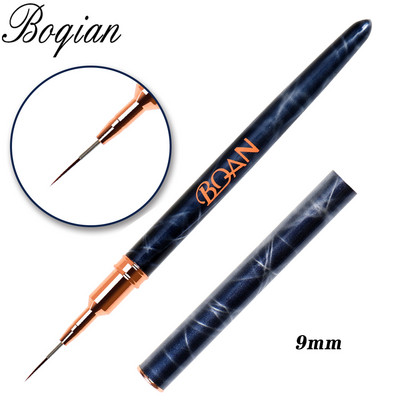 BQAN Marbled Rose Gold küünehari geelpintsel maniküüriks Akrüül UV-geeli pikenduspliiats küünelaki maalimiseks joonistuspintsel